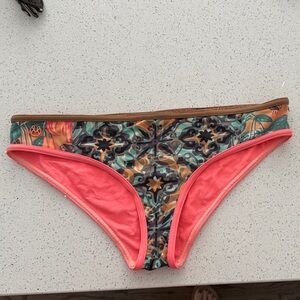 Maaji Multicolor Patterned Bikini Bottoms